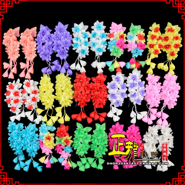 抚顺小姐鬓花头饰小花头花 好六朵