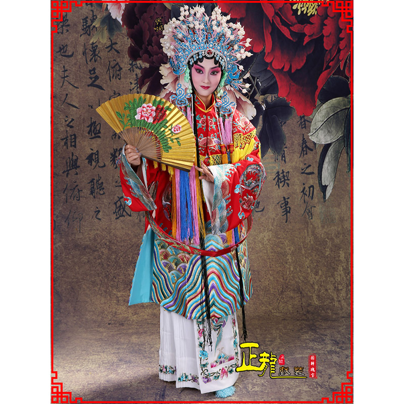 抚顺凤袍杨贵妃贵妃醉酒 软绉团凤女蟒
